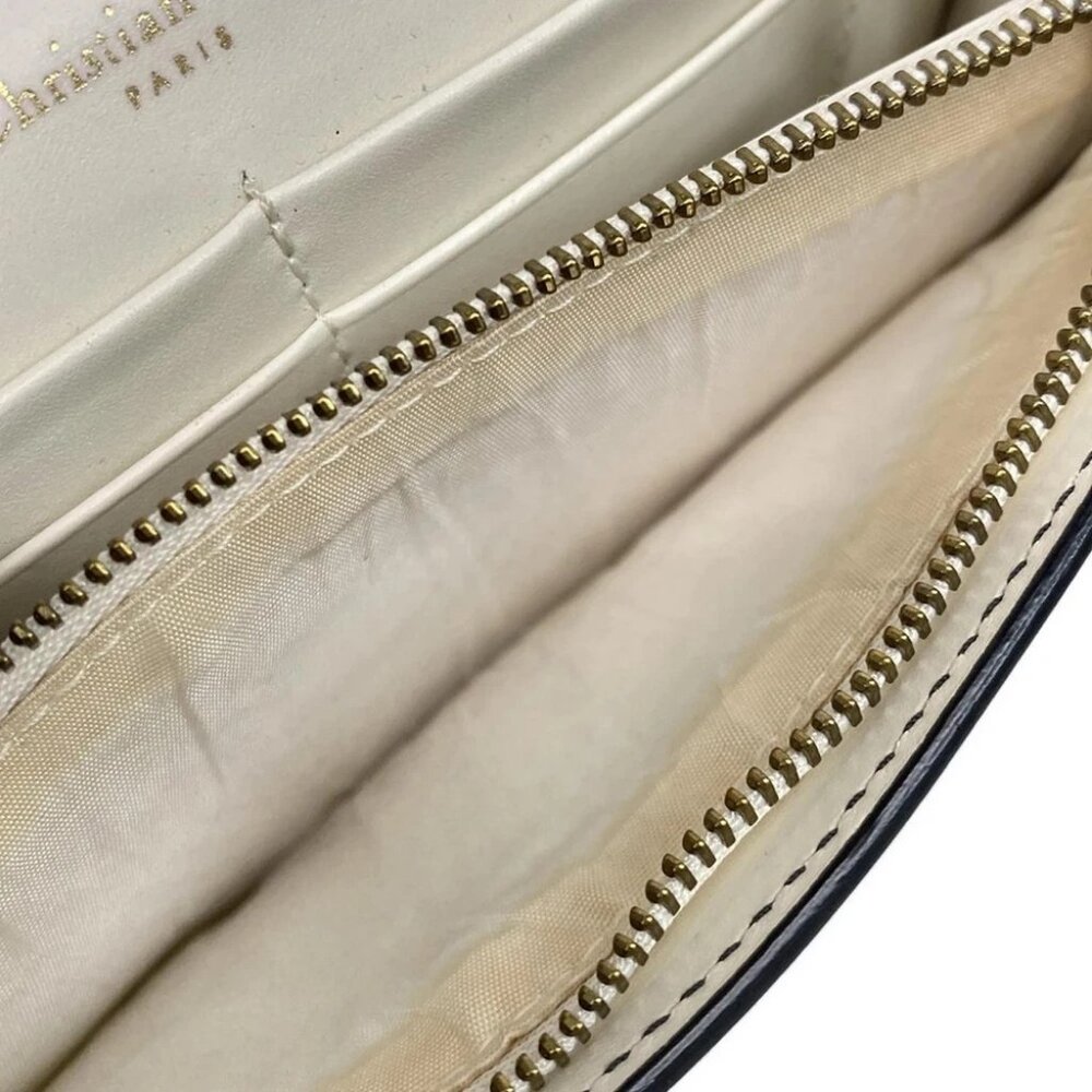 DIOR/ChristianDior - White Leather Other Style Wallet - Picture 7 of 13